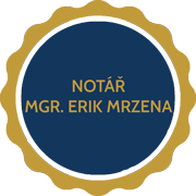 Mgr. Erik Mrzena, notář